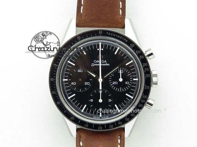 0302 Classic Speedmaster SS RMF Best Edition White Dial on SS Bracelet Lemania HW 7723